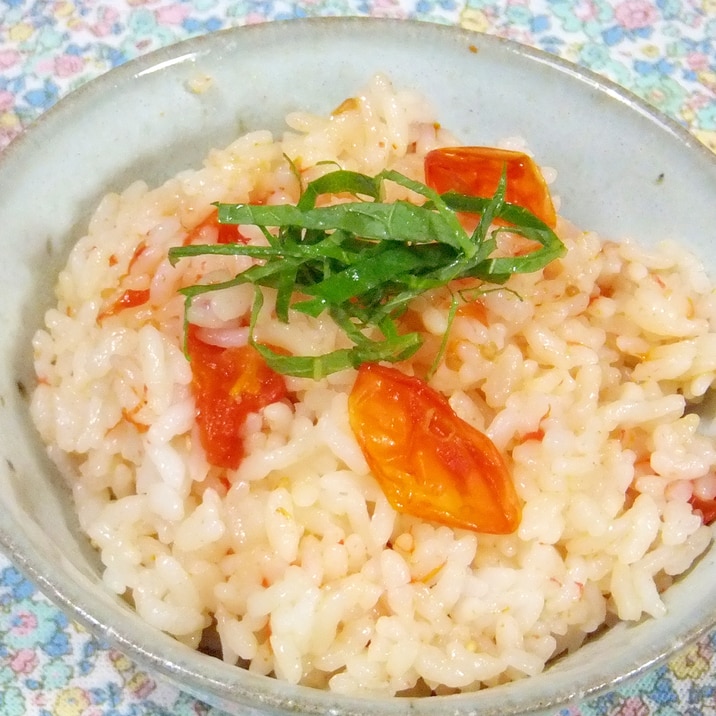 簡単美味しい ミニトマトの炊き込みごはん レシピ 作り方 By くろちゃん01 楽天レシピ 簡単美味しい ミニトマトの炊き込みごはん レシピ 作り方 By くろちゃん01 楽天レシピ
